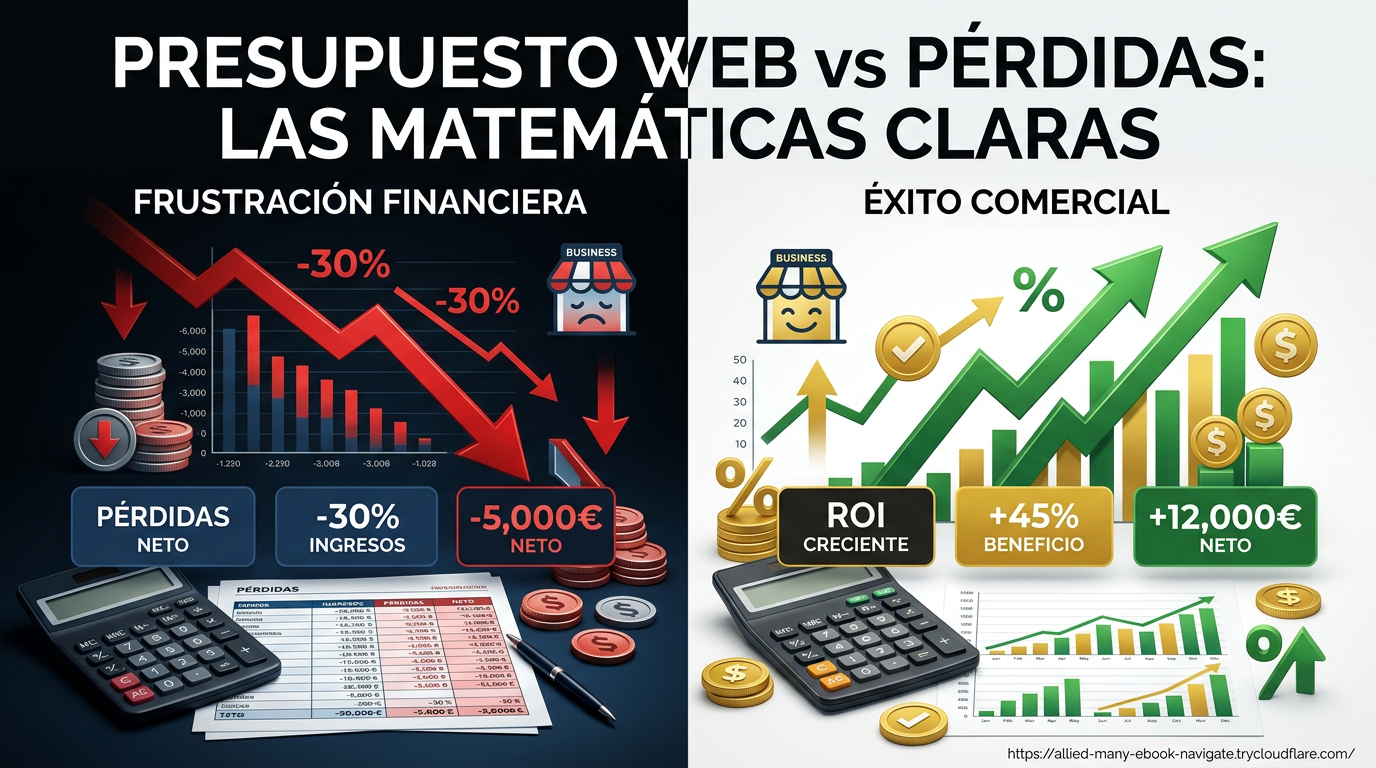 Presupuesto Web vs Pérdidas: Las Matemáticas Claras